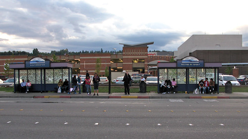 Bus Stop at Westfield Southcenter Mall