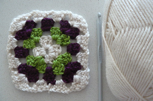 First completed granny square