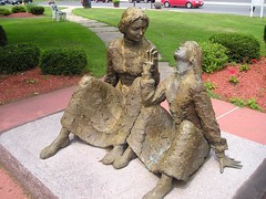 Anne Sullivan / Helen Keller Monument, Feeding Hills MA