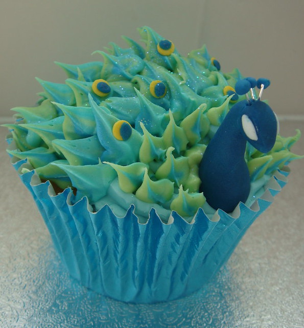 Peacock by Cupcake Occasions uk