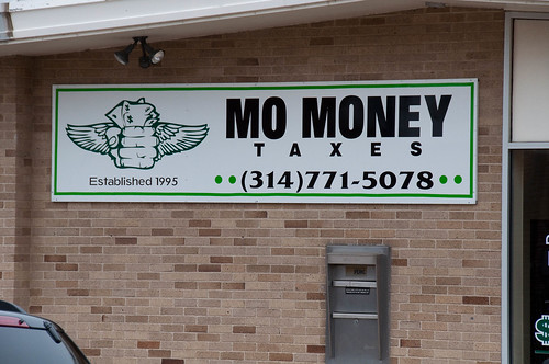 Mo Money = less tax problems