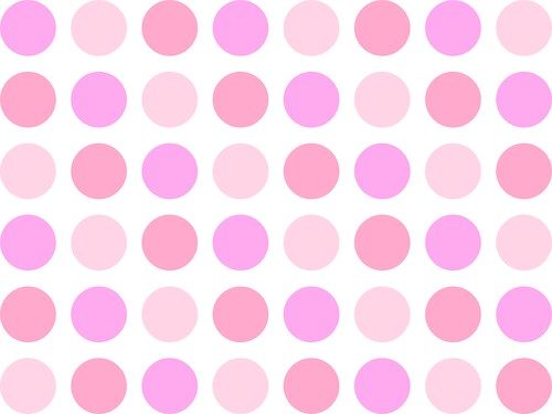 Image for desktop wallpaper or background etc - girly pink dots
