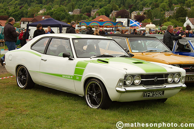 Ford Cortina Mk3 Savage 31 at the Stirling District Classic Car Club 