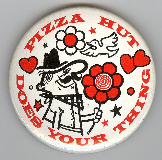 Pizza Hut Pete Button