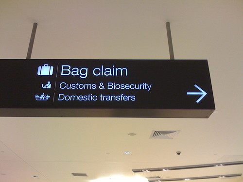 Bag claim
