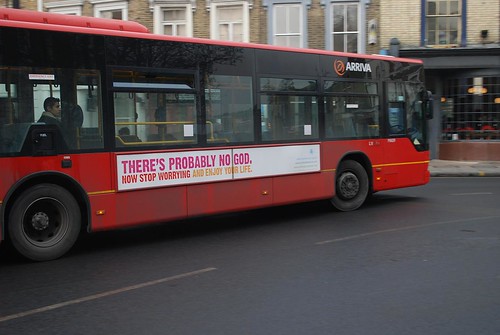 An Atheist Bus - Newington Green Road, London