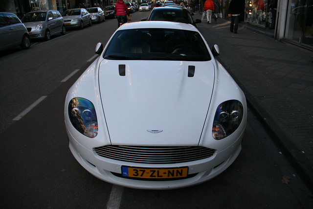 Aston Martin DB9 The only white DB9 in Holland it's not Dubai people