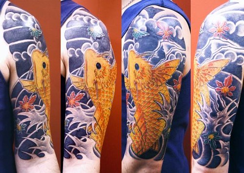 Koi Dragon Tattoo by Xico