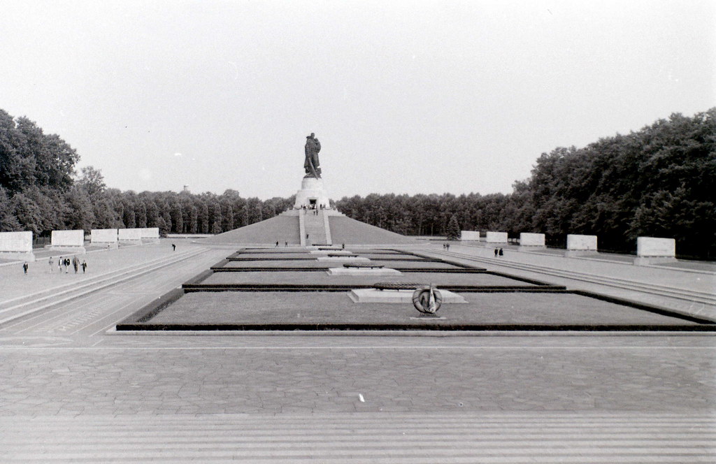 Treptower Park Soviet War Memorial, East Berlin, June 1964