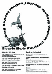 Bicycle Music Festival London