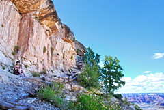 Grandview Trail. South Rim Grand Canyon National Park. Arizona