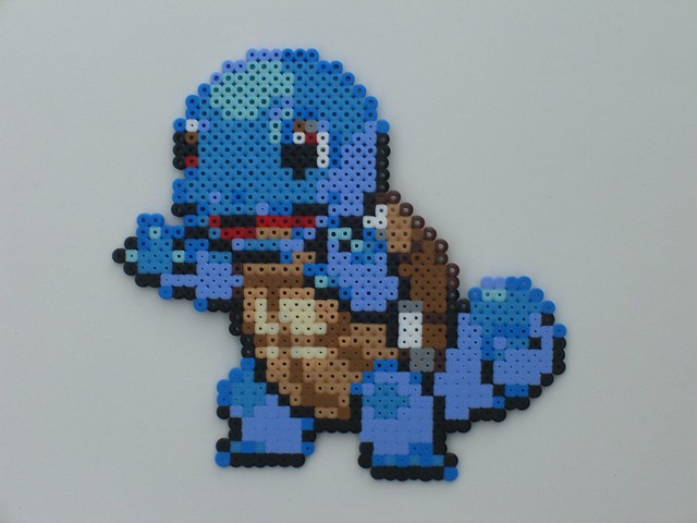 Squirtle bead-sprite
