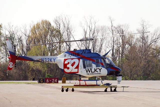 The helicopter of the TV station WLKY NBC Channel 32. New… | Flickr - Photo Sharing!