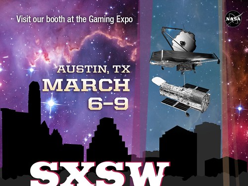 JWST and Hubble are at SXSW 2014!