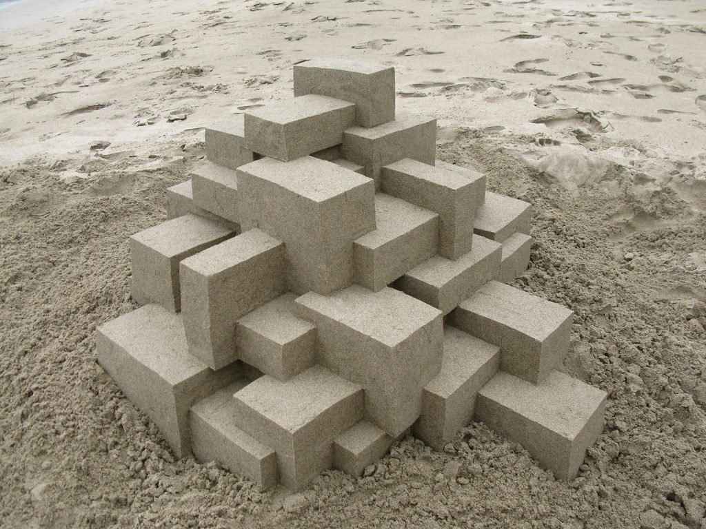 3343486124 62d3c68182 b Geometric Sand Sculptures by Calvin Seibert