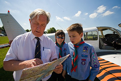 Maidenhead scouts go flying