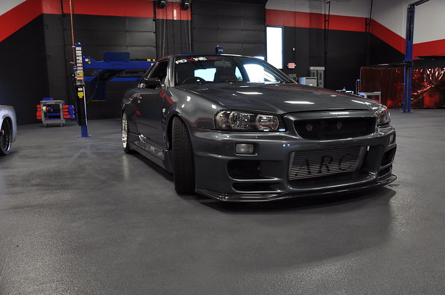 R34 Skyline GTR this car was featured in modified magazine PSI's Skyline