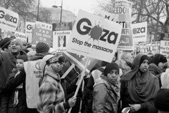The "Israel out of Gaza" protests Dec 2008/Jan 2009