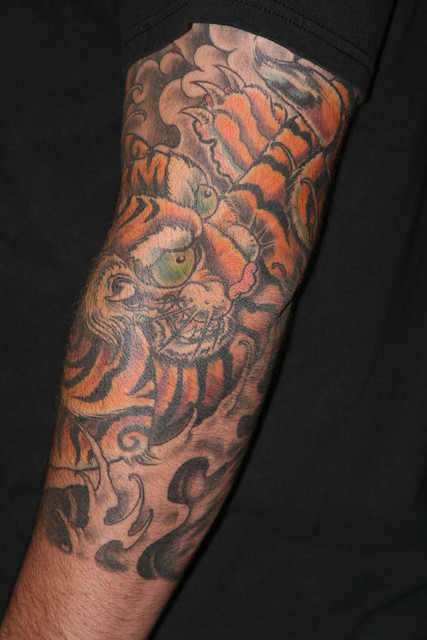 Tiger Sleeve Tattoo Flickr Photo Sharing