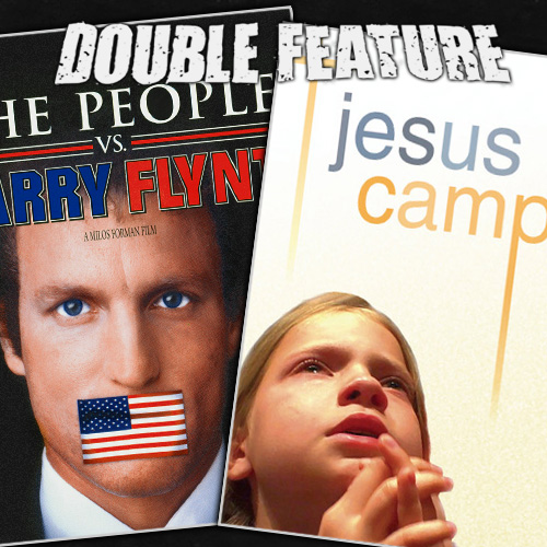 Artwork for the The People vs Larry Flynt Jesus Camp episode of the movie