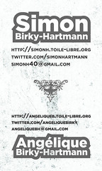 Personal business cards - Summer 2009
