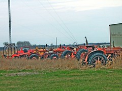 tractors and farm equipment