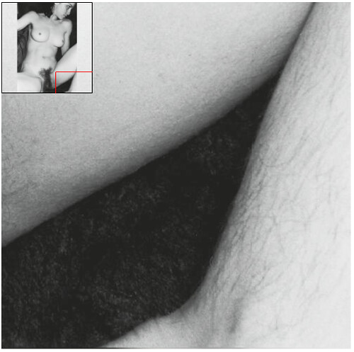 A look at Madonna's Hairy Parts 4 her ankle