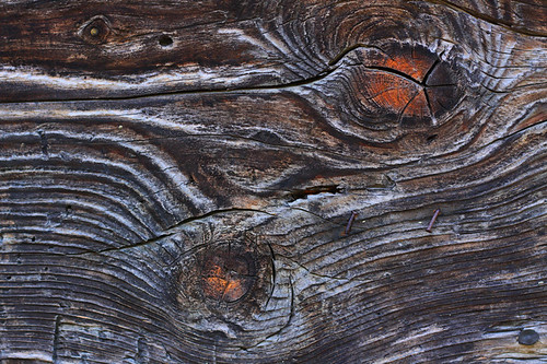 Rusty wood