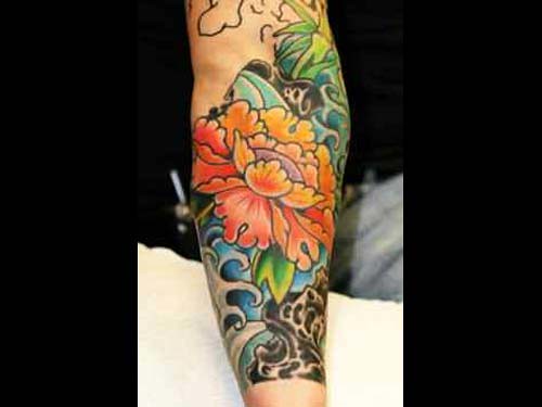 japanese flower tattoos