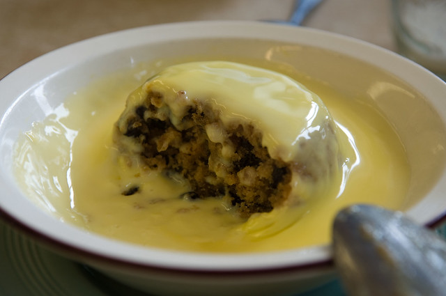 Spotted Dick With Custard 10