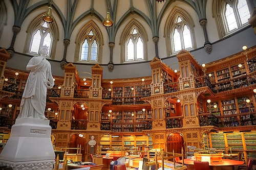 Library of Canadian Parliament by YYZDez