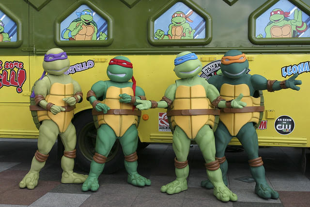 Teenage Mutant Ninja Turtles Movie Films At Tupper Lake