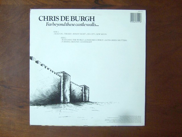 Backside Chris De Burgh - Far Beyond These Castle Walls
