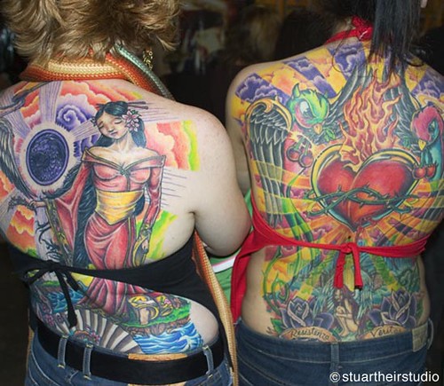 Tattooed Lady Love Tattoo Show Meadowlands New Jersey 10105