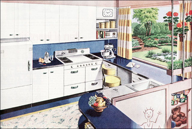 1945 American Gas Association Kitchen