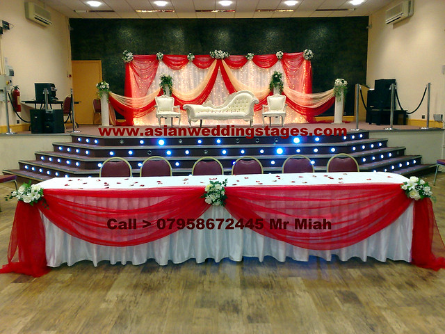 indian wedding flowers decoration stage