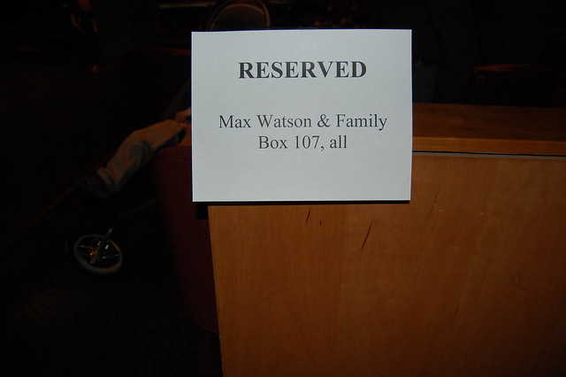 Reserved for Max