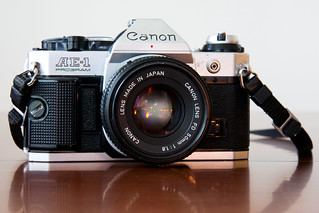 Canon AE-1 Program with Canon 50mm f/1.8