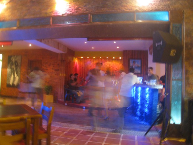 Salsa dancing at Habana