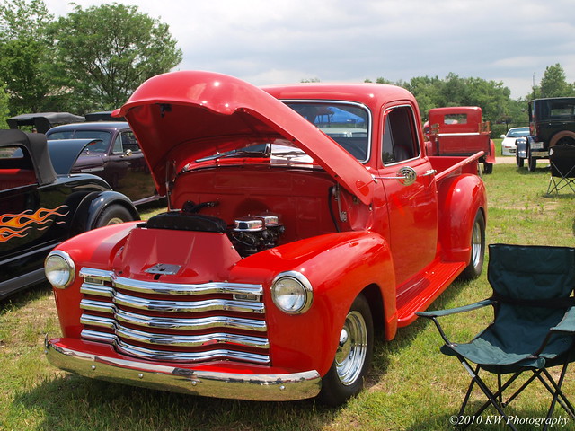 1952 Chevy Pickup during ARC Car Show at Old Cowtown Museum