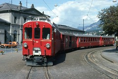 Trains du Coire - Arosa (Suisse)