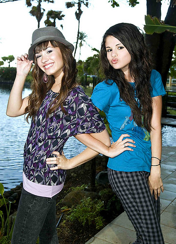 Demi Lovato Selena Gomez ExclusiveSan Juan Puerto Rico 07 04 2008 We 
