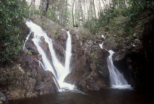 Waterfalls on the Cabin Creek Trail