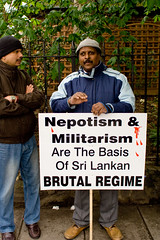 Free Tamil Eelam protest 11/04/2009