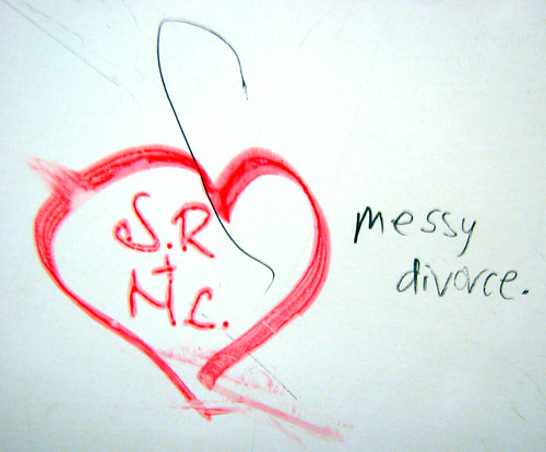 Messy divorce