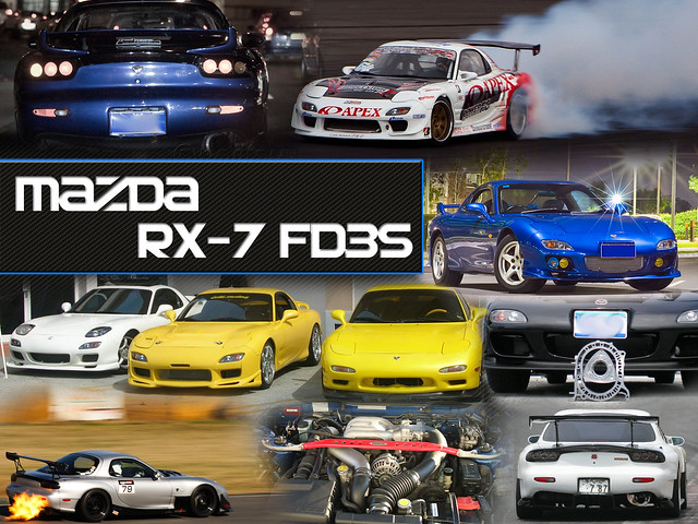 Mazda RX7 FD Background Just a throw together of some various Mazda RX7 3rd