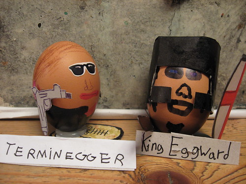 Terminegger and King Eggward, Easter Competitors