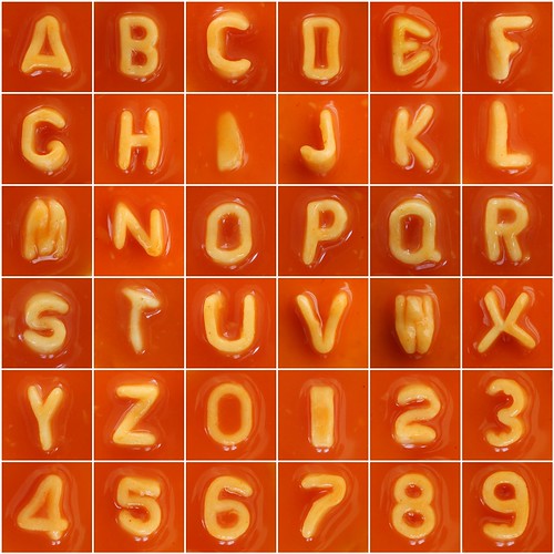 Spaghetti Letters & Numbers