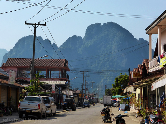 Vang Vieng Town