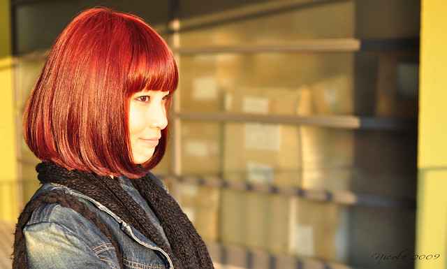 New hair color - Red bob